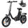 U4 Foldable Step-thru Electric Bike 500W Motor 88km Range