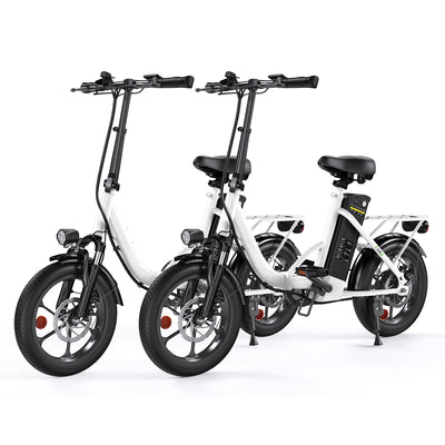 U4 Foldable Step-thru Electric Bike 500W Motor 88km Range