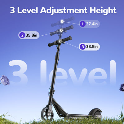 isinwheel® S2 Kids Electric Scooter Height Adjustable